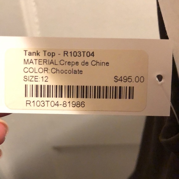 J.Mendel Silk Top - Picture 5 of 5